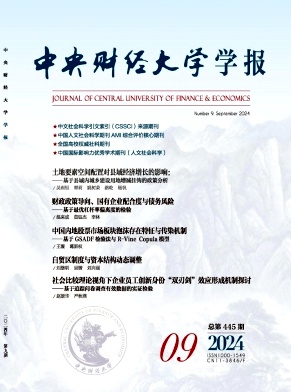 中央财经大学学报封面